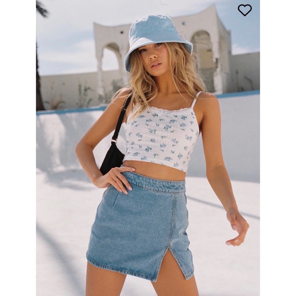 Princess Polly Denim Skirt - Picture 2 of 11